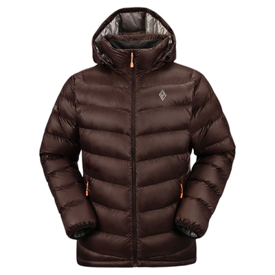 黑冰户外休闲800蓬羽绒服男款