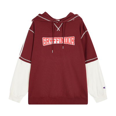 Champion冠军休闲复古连帽卫衣女