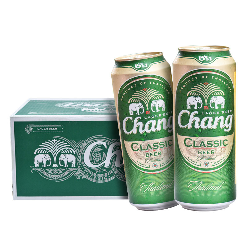 24罐泰国泰象啤酒进口Chang啤酒