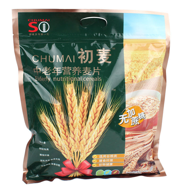 素食咸味全家牌600g营养麦片