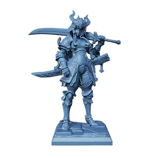 老蜂3D打印|罗宁少女骑士团3D打印手办16K高精战士模型收藏摆件