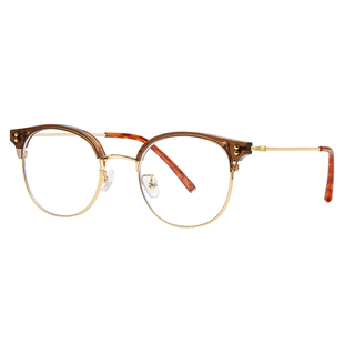 老花镜年轻款兰光高清树脂防篮光抗皮劳德国时尚的老光眼镜女专柜