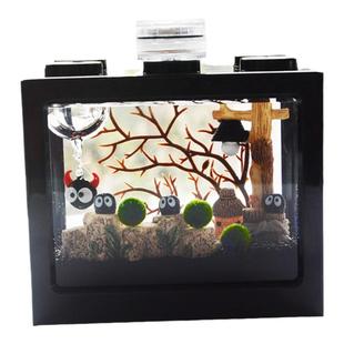 幸福海藻球marimo水培微景观生态瓶鱼缸创意桌面迷你植物DIY礼物