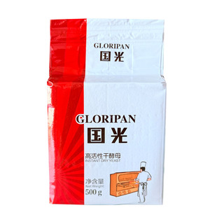 国光500g高活性干酵母低糖型馒头包子烘焙商用家用酵母粉发酵粉