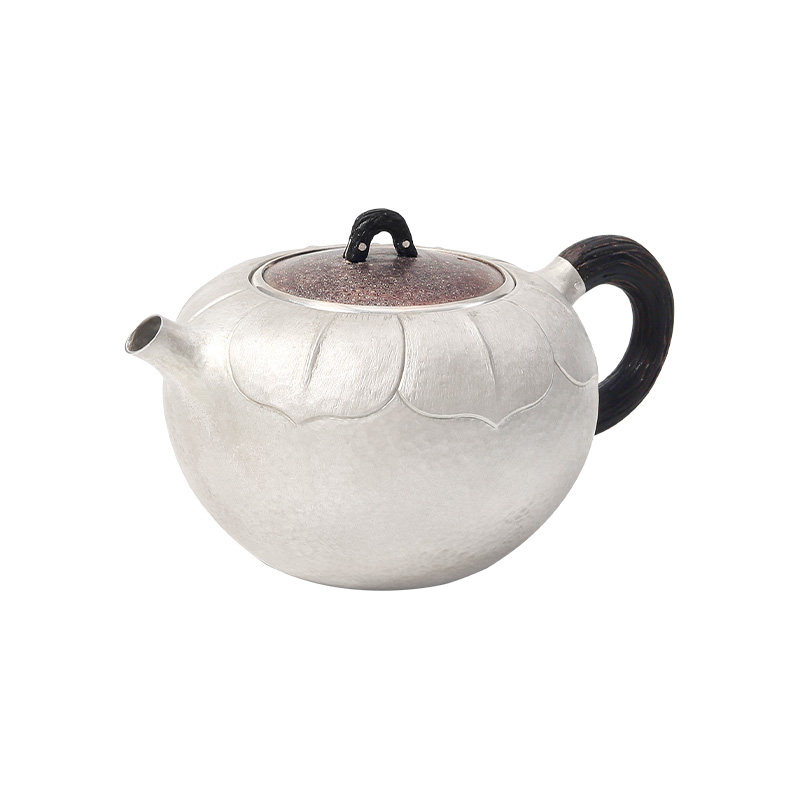 银壶纯银泡茶壶小茶壶手工壶银器