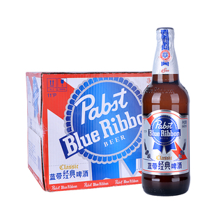 蓝带经典啤酒640ml*12瓶整箱装 11度小麦精酿啤酒包邮