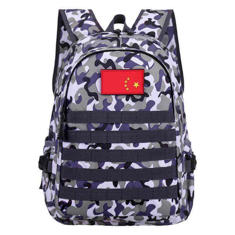吃鸡三级包小学生书包男新款和平精英3级一至六年级迷彩儿童背包