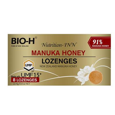 BioH麦卢卡蜂蜜润喉含片UMF15+