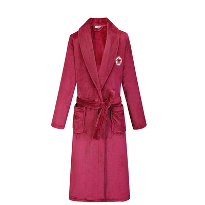 男女款通用加厚大码珊瑚绒浴袍