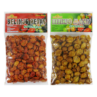 印尼特色小吃WILLOW BELINJO金柳树辣味恩冰恩兵片 即食甜恩冰粒