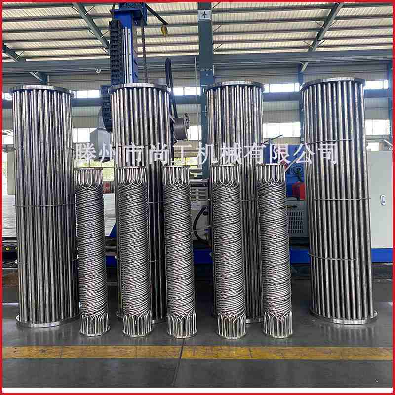 缠绕管换热器蒸汽加热热交换器列管换热冷凝器烟气余热换热器