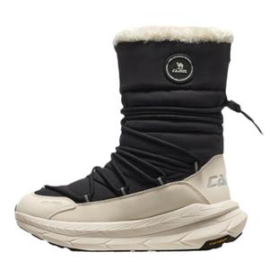 骆驼热雪2.0运动鞋女2025秋冬季女款加绒保暖棉鞋女鞋高帮雪地靴