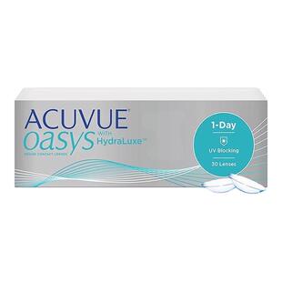 进口强生安视优欧舒适隐形眼镜日抛盒30片官方正品硅水凝胶舒适