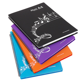 谱夹子钢琴乐谱夹可改谱活页展开式琴谱夹歌谱曲谱A4文件夹收纳册