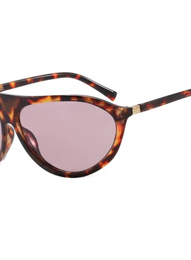 明星同款超大框护目发箍墨镜