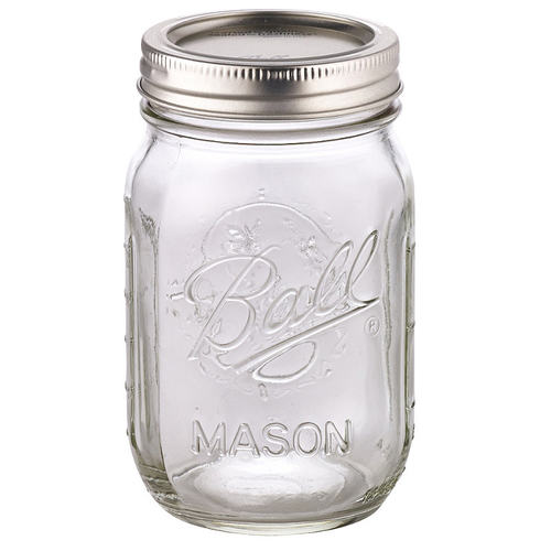 美国进口Ball Mason Jar梅森杯梅森罐密封罐梅森瓶保湿罐玻璃水杯