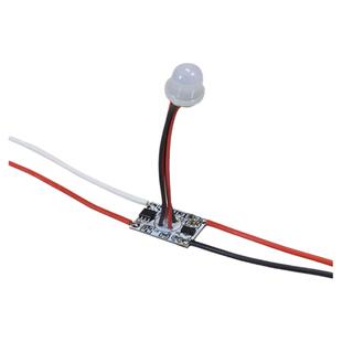 3.7v人体感应模块5v智能人体感应开关红外线感应器衣柜灯感应开关