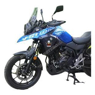 适用铃木DL250车头贴花创意贴纸车贴版画配件摩托车拉花改装配件