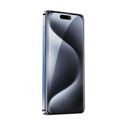 适用苹果15系列水凝膜曲面贴合