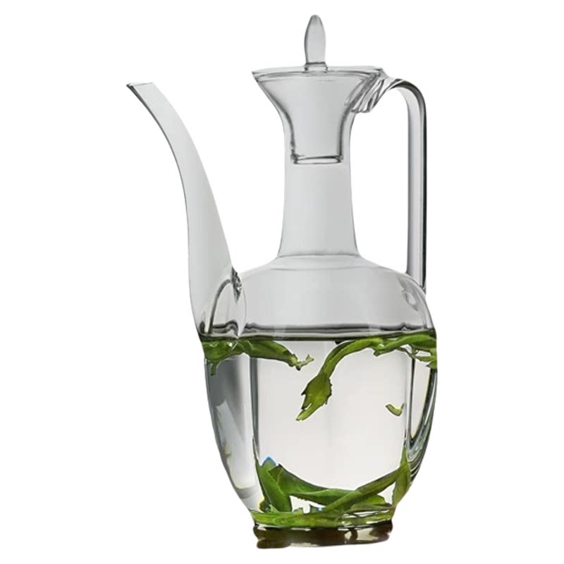 玻璃茶壶手执壶仿宋贵妃泡茶器绿茶专用茶具围炉煮茶茶具水壶套装