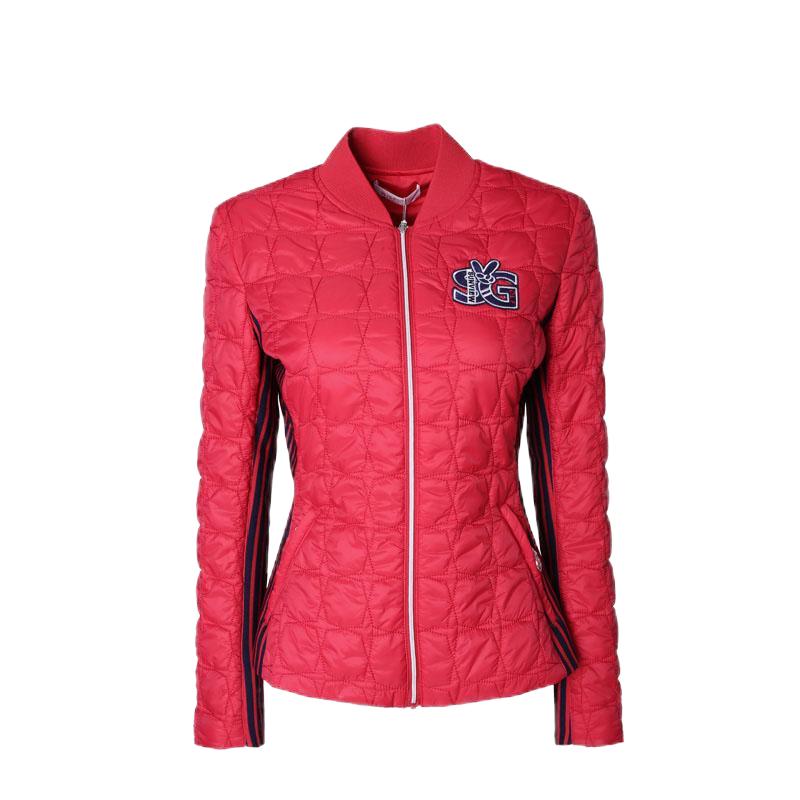 修身绗棉外套女款SVG高尔夫服装早春新品保暖棉衣