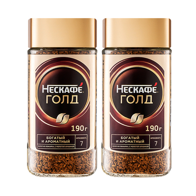 雀巢金牌冻干速溶黑咖啡200g瑞士原装进口无蔗糖添加美式黑咖啡粉