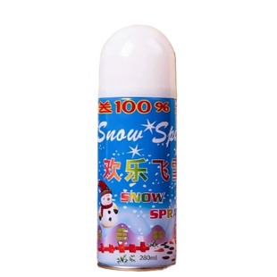 圣诞节仿真雪花喷雾片喷雪罐泡沫白色飞雪手喷雪花装饰品结婚婚庆
