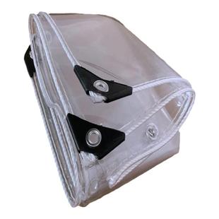 透明雨布pvc防水塑料布加厚户外防雨布帆布阳台护栏神器油布篷布