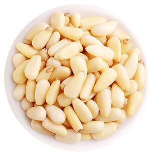 原味松子仁大颗粒500g新货松子仁烘焙原料商用生松仁即食坚果