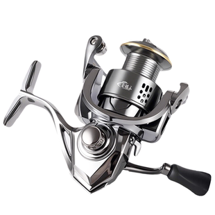 小高尔夫远投纺车轮路亚鱼线轮无间隙翘嘴淡水斜口微物全金属渔轮