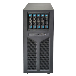 HY-5位热插拔硬盘模组3光驱位转5盘 热插拔硬盘笼 带背板存储扩展