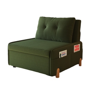 灯芯绒沙发床2025新款折叠两用小户型客厅多功能阳台伸缩一体拉床