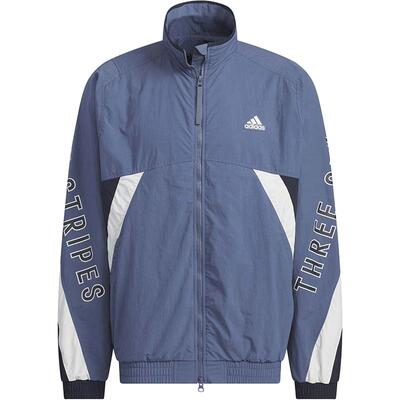 【自营】阿迪达斯立领梭织夹克男女同款新款运动服IS5147