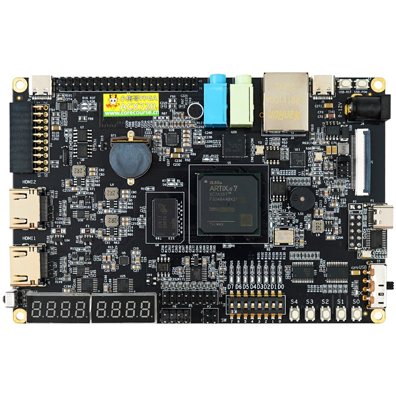 小梅哥xilinx fpga开发板0基础学习视频手把手教学进阶实战ACX720