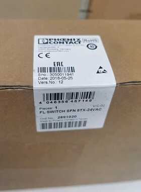议价菲尼克斯交换机2891020 FLS WITCH SFN 8TX-24VAC全新正品现