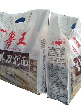 鲁王苦荞刀削面宽面鸡汤清汤早餐