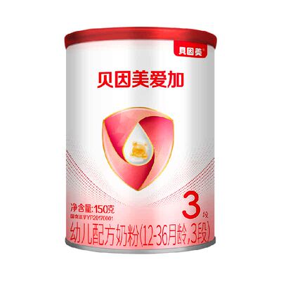 贝因美爱加3段奶粉150g