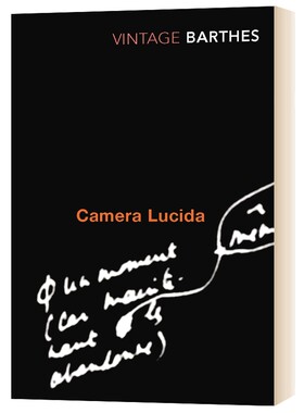 英文原版 Camera Lucida 明室摄影札记 英文版