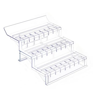 风幕柜水果陈列道具超市水果店假底透明冷柜陈列垫板阶梯展示台