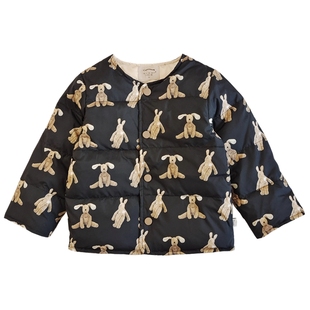 特价清仓90绒小雨小鱼羽绒内胆儿童长袖婴儿宝宝轻薄外套羽绒服