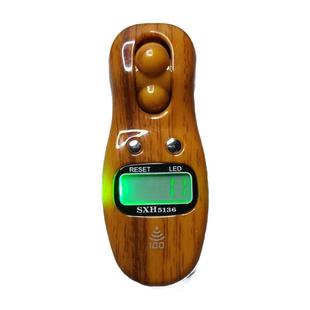 2026新款夜光滚珠计数器整百报声可更换电池大屏手持式拨珠记数器