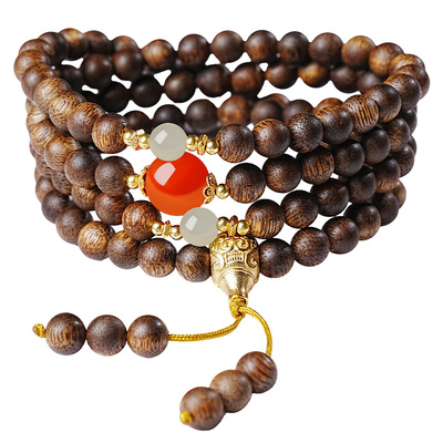 宫里上新真品老料文莱沉香手链