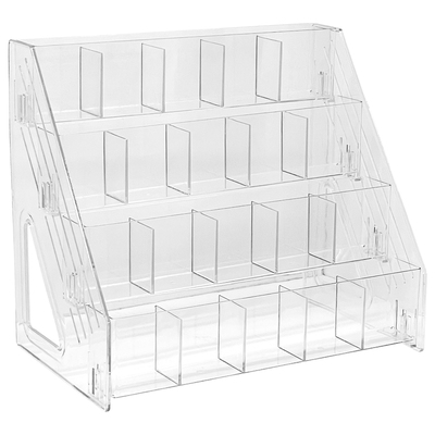 中性笔收纳架超大容量开放式透明