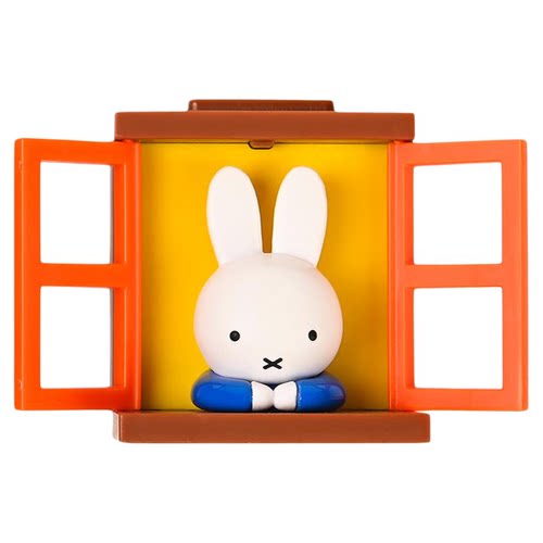 Miffy米菲看风景叠叠乐冰箱贴盲盒手办正版磁吸玩偶可爱公仔摆件