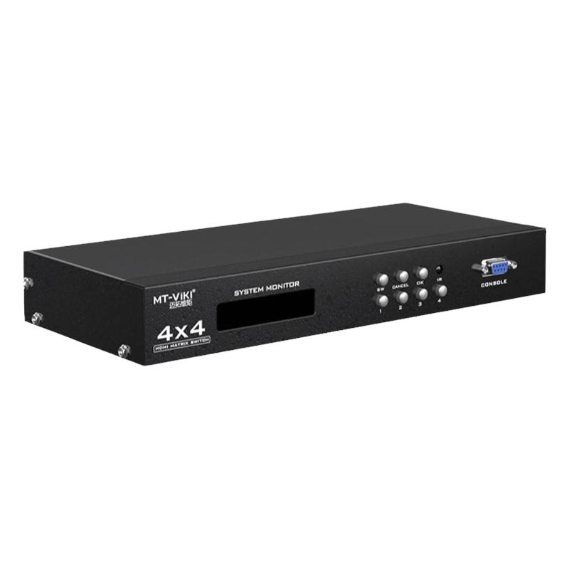HDMI4进2出矩阵切换器迈拓维矩