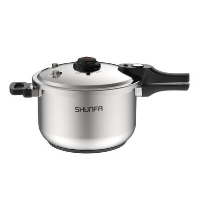 顺发多功能调压压力锅食品级304不锈钢安全防爆高压锅燃气电磁炉