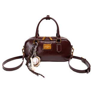 Clean Knоck2026新款保龄球包小众百搭波士顿托特包腋下单肩女包