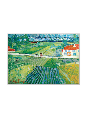 梵高世界客厅田园风名画复制品