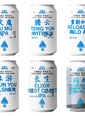 道酿国产传统精酿啤酒自由组合