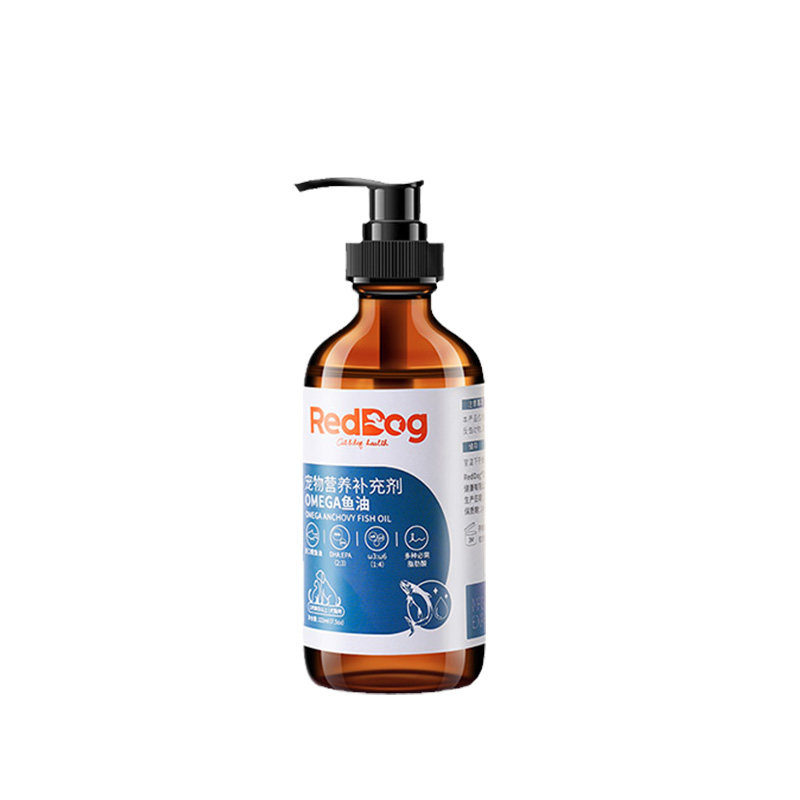 RedDog红狗鱼油猫用狗用卵磷脂美毛爆毛狗狗犬用猫咪亮毛发